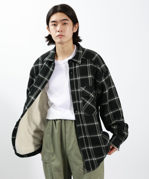 BAYFLOW（ベイフロー） シャツ ヴィンテージライクボアシャツ メンズ