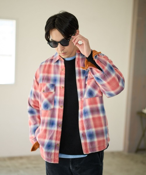 BAYFLOW（ベイフロー） シャツ ヴィンテージライクボアシャツ メンズ