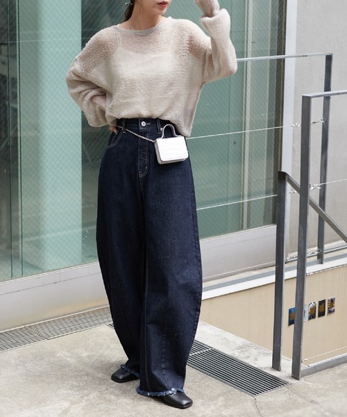 「COLONY 2139」 長袖ニット FREE ピンク レディース_画像9