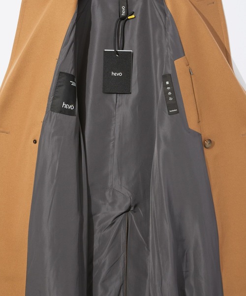 HEVO トレンチコート　シングルコート org.jpg
