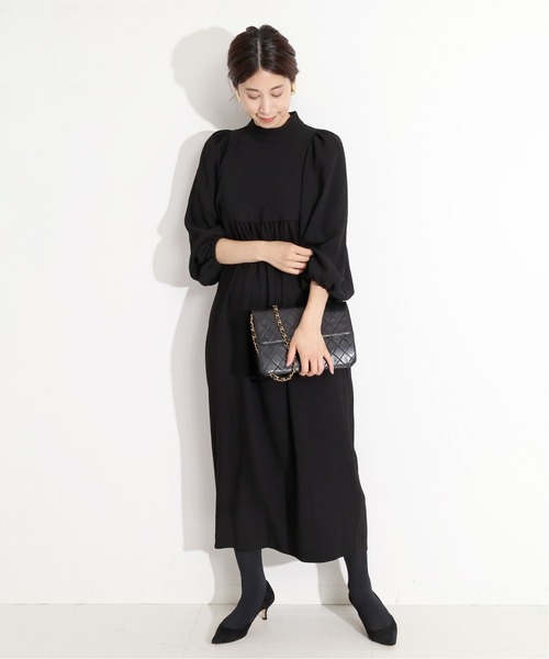 VERMEIL par iena（ヴェルメイユパーイエナ） 長袖ワンピース FREE