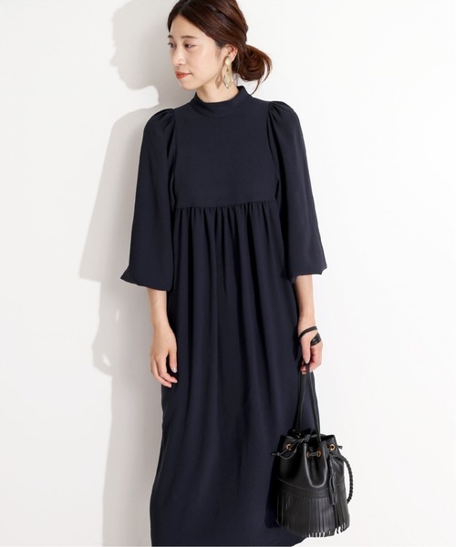 VERMEIL par iena（ヴェルメイユパーイエナ） 長袖ワンピース FREE