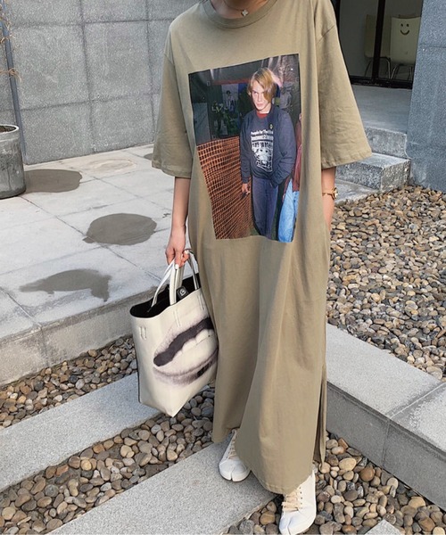 「meJane」 半袖ワンピース FREE ブラック レディース_画像8