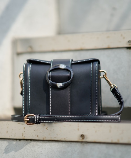 「un dix cors」 ショルダーバッグ FREE ブラック レディース_画像3