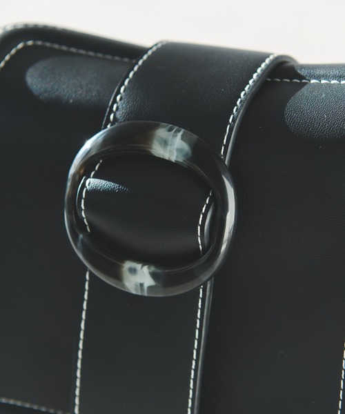 「un dix cors」 ショルダーバッグ FREE ブラック レディース_画像8