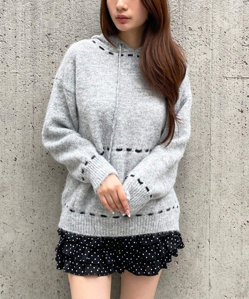 3.3 FIELD TRIP ニット セーター 3.3 Field Trip／ステッチフード