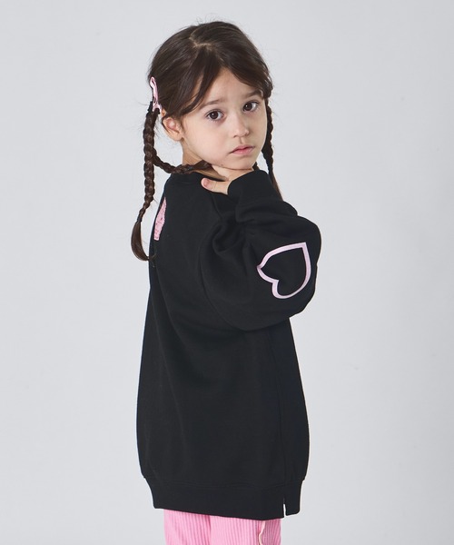 pairmanon（ペアマノン） トレーナー 「ぬくふわ」ガールズ 袖ワン