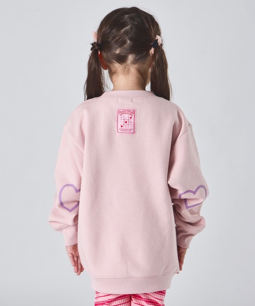 pairmanon（ペアマノン） トレーナー 「ぬくふわ」ガールズ 袖ワン