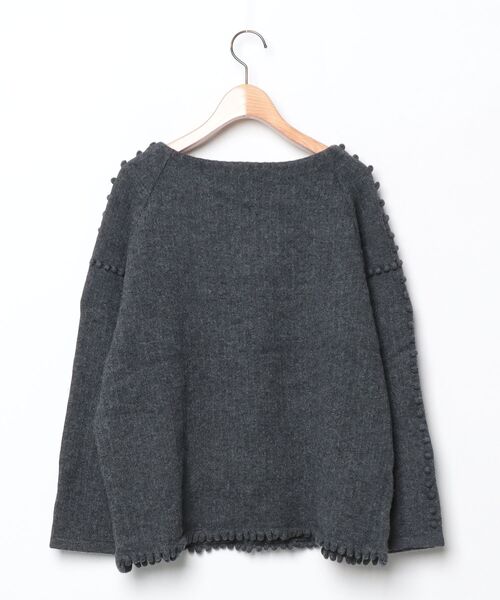 BEARDSLEY コットン/ウールBIGシャツ グレー サイズフリー BEARDSLEY コットン/ウールBIGシャツ グレー サイズフリー