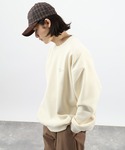 tシャツ ウォームワッフルプルオーバー メンズの詳細画像3