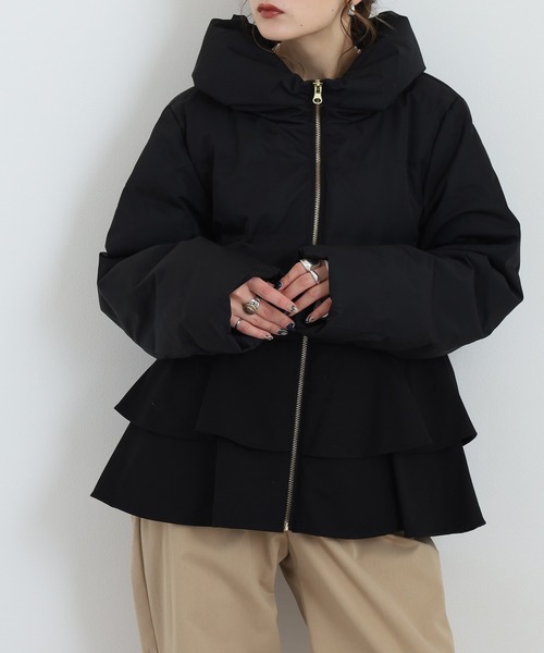 EGLANTINE（エグランティーヌ） ダウンコート ダウンジャケット 裾