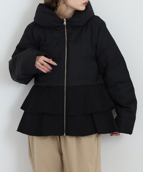 EGLANTINE（エグランティーヌ） ダウンコート ダウンジャケット 裾