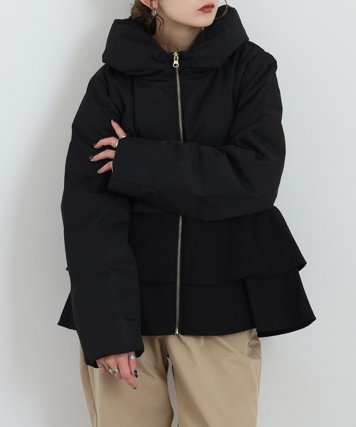 【キムタン】◯ANSERINE★0★レディース★ダウン★フリル★ OZLANAgirls 💗 Dai Wenwen 代文雯文代 wears our New Heritage Fur