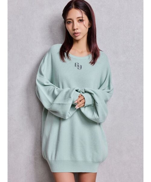 【GYDA】KBY GYDA LOOSEニットトップス GYDA（ジェイダ）の「KBY GYDA LOOSEニットトップス（ニット/セーター