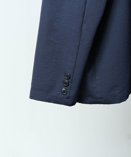 「Nilway」 テーラードジャケット MEDIUM ネイビー メンズ_画像7