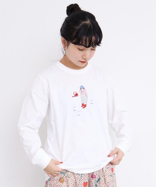 l'atelier du savon（アトリエドゥサボン） tシャツ 植物おせわ係