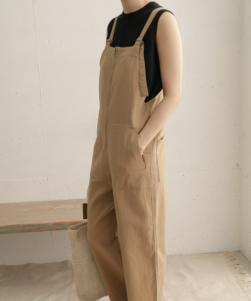 URBAN RESEARCH スイムオールインワン 36 今季　ブラウン　茶色 OSYAREVO（オシャレボ） 水着 リブ オールインワン 水着 体型カバー