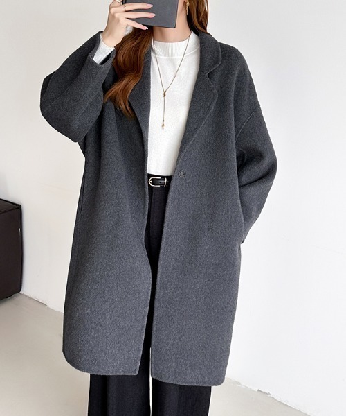 COCOMOMO コート チェスターコート ウールコート ロング チェスター
