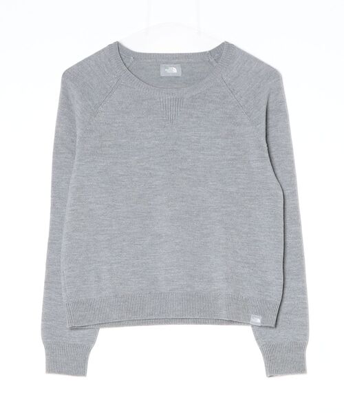 THE NORTH FACE」 長袖ニット L グレー レディース 楽天市場】ノース 