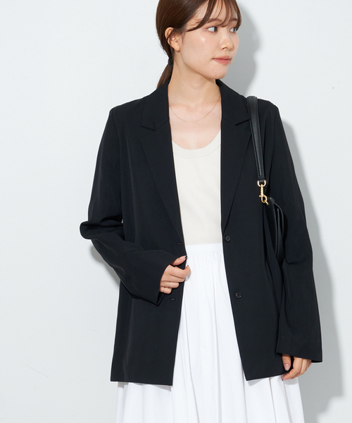 plage（プラージュ） テーラードジャケット 38 ブラック レディース