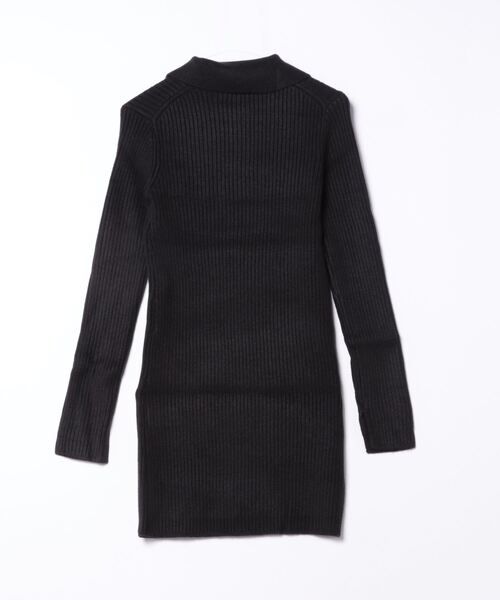 「EMODA」 ニットワンピース FREE ブラック レディース_画像2