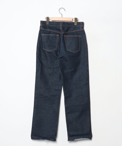 「LOWRYS FARM」 デニムパンツ L ネイビー レディース_画像2