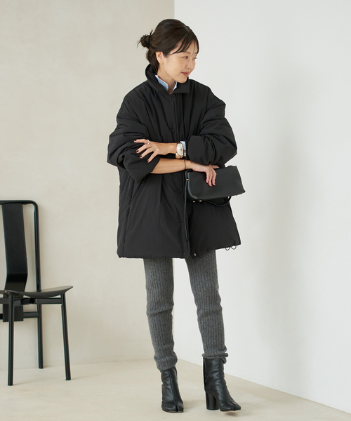 plage（プラージュ） コート アウター 「追加」撥水tailored puff