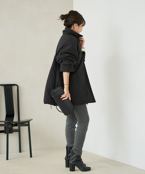 plage（プラージュ） コート アウター 「追加」撥水tailored puff