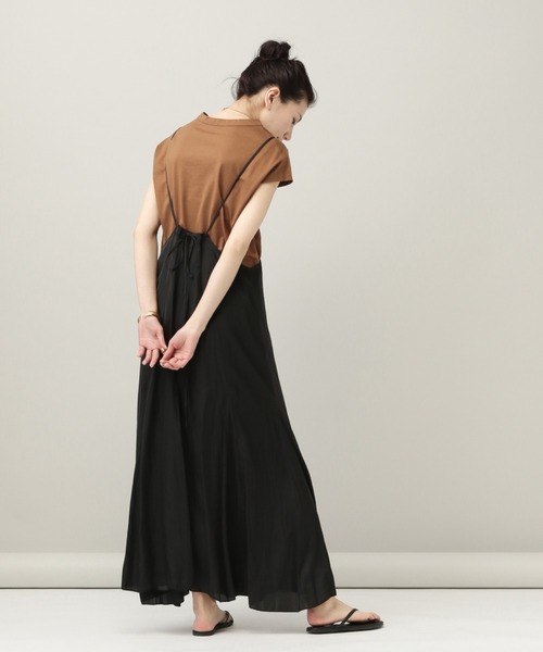 Curensology（カレンソロジー） サロペットスカート FREE カーキ