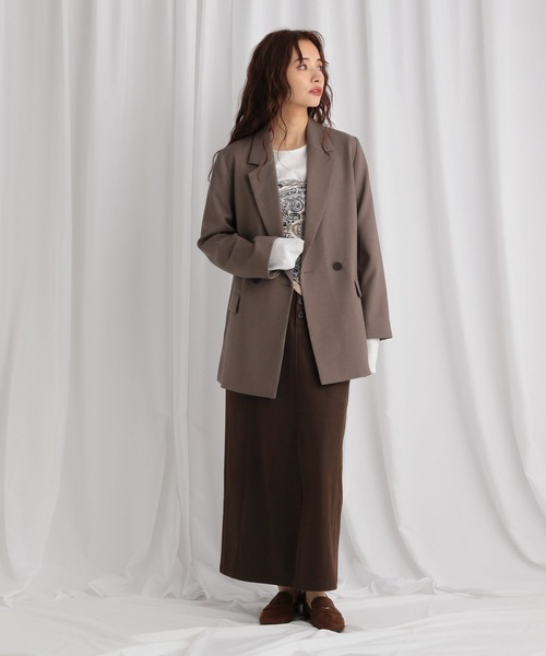 mysty woman（ミスティウーマン） テーラードジャケット FREE