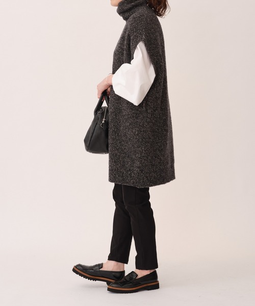 BEARDSLEY（ビアズリー） ニットベスト FREE グレー レディース