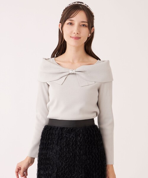 TO BE CHIC(トゥー ビー シック) ニット セーター リボンオフ TO BE CHIC(トゥー ビー シック) ニット セーター リボンオフ