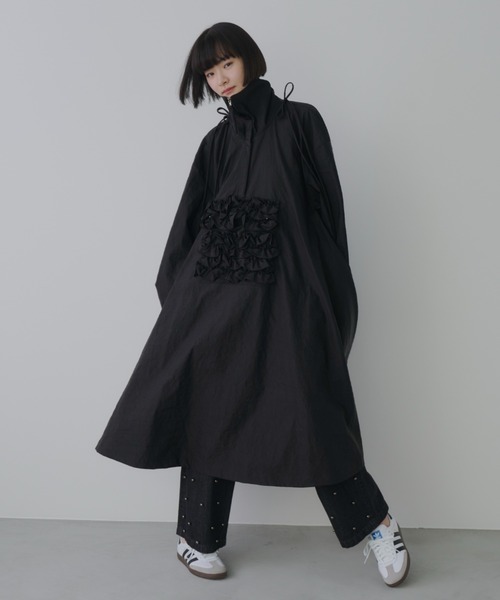 「PERNA」 長袖ワンピース LARGE ホワイト レディース_画像3