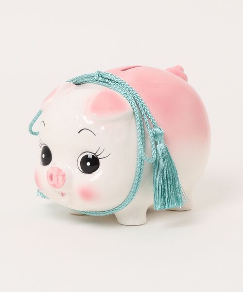 カヤ インテリア 「倭物やカヤ」瀬戸焼 豚ちゃん貯金箱 大 : ZOZOTOWN