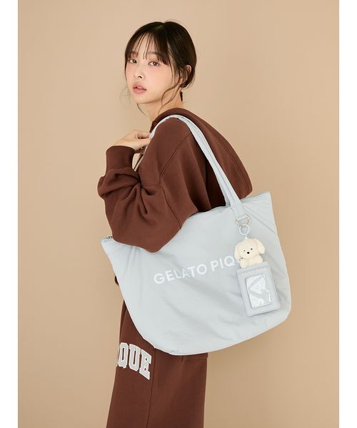 gelato pique（ジェラートピケ） トートバッグ ロゴトートバッグ
