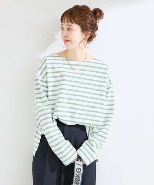 B.C STOCK（ベーセーストック） tシャツ ウォッシャブル / バスク