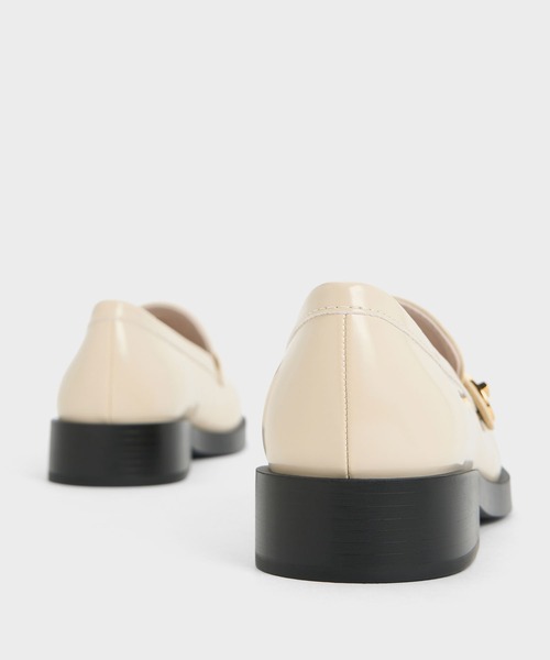 「CHARLES & KEITH」 シューズ 23.5cm ブラウン レディース_画像7