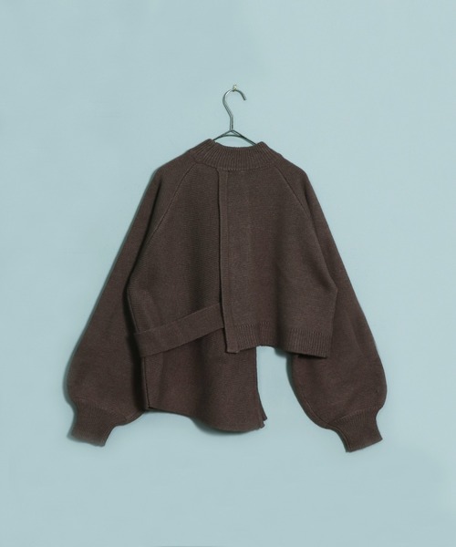 「&g'aime」 長袖ニット FREE ブラック レディース_画像5