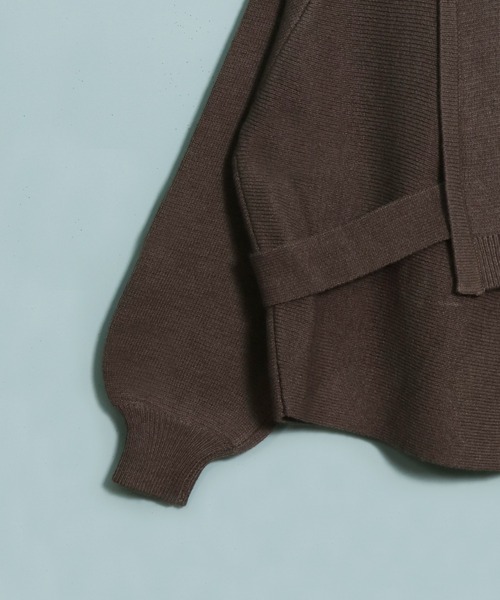 「&g'aime」 長袖ニット FREE ブラック レディース_画像7