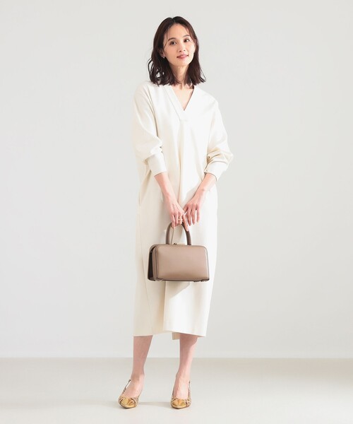 Demi Luxe beams フォーマルワンピース Demi-Luxe BEAMS〉フォーマルスタイル【楽ちんワンピース編