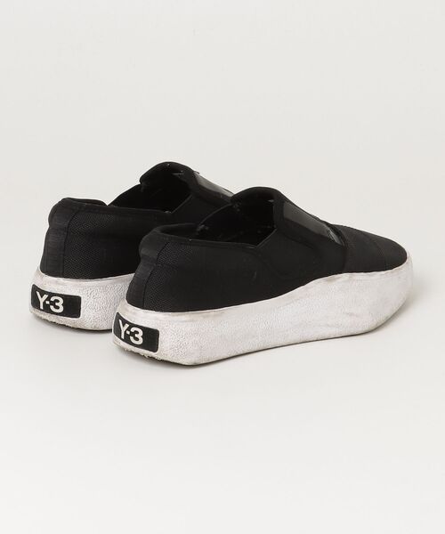 Y-3 「Y-3」 スリッポン 22.5cm ブラック レディース : ZOZOTOWN Yahoo 