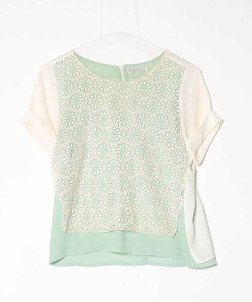 BARNEYS NEWYORK（バーニーズニューヨーク） 花柄半袖ブラウス M 