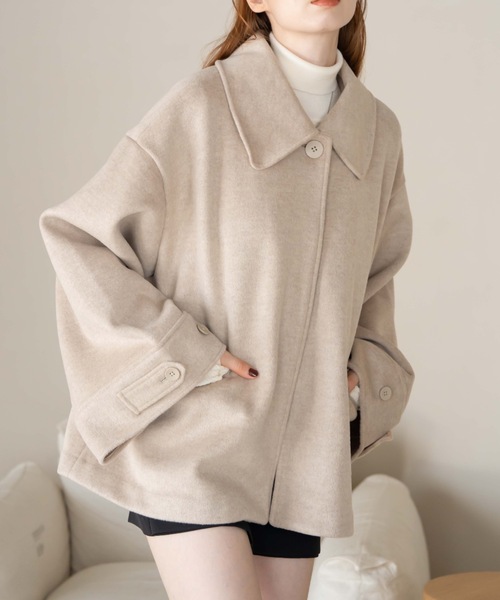 hinari（ヒナリ） コート SMALL ベージュ レディース : ZOZOTOWN Yahoo