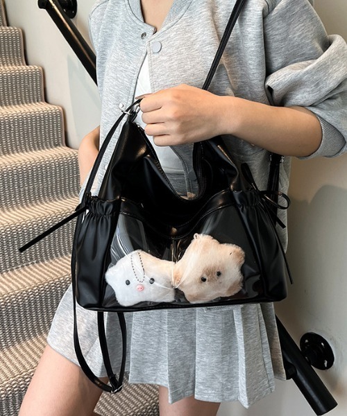 LACーVERT ショルダーバッグ バッグ 「推し活」クリアポケット2WAY