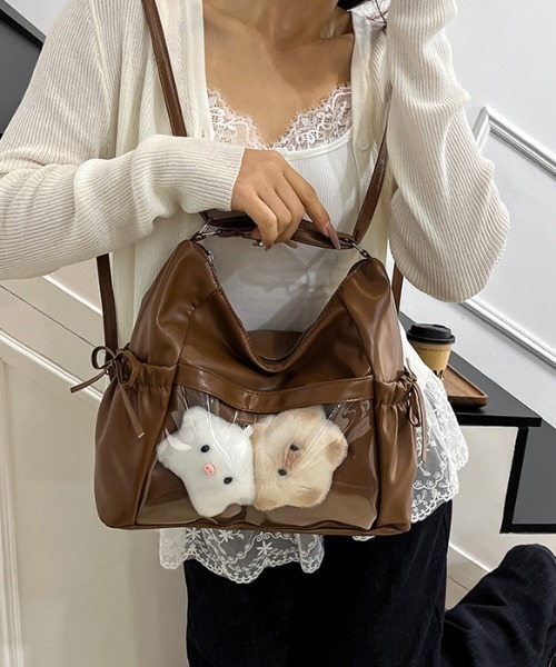 LACーVERT ショルダーバッグ バッグ 「推し活」クリアポケット2WAY