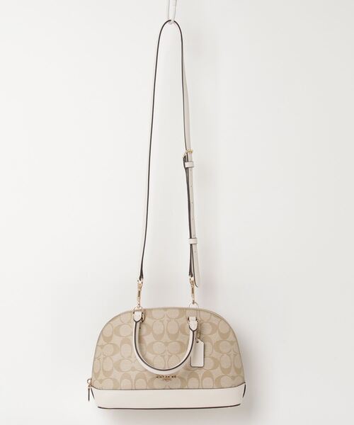 COACH ベージュ/ホワイトレザー 2WAYバッグ COACH（コーチ） 2WAYバッグ - ホワイト レディース : ZOZOTOWN Yahoo