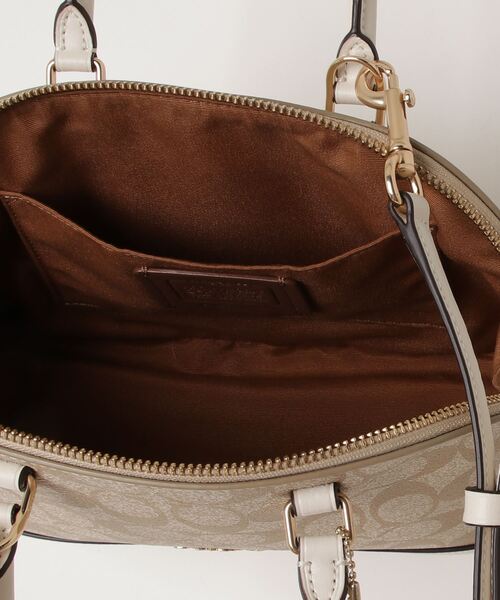 「COACH」 2WAYバッグ - ホワイト レディース