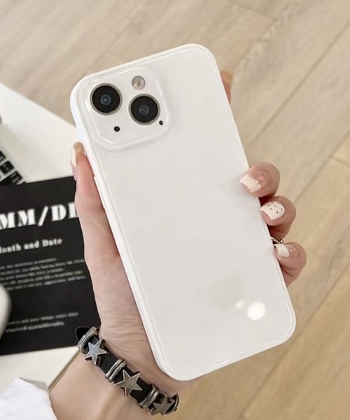 スマホケース 「 ammy. / エイミードット 」 うるっと つやつや クリア