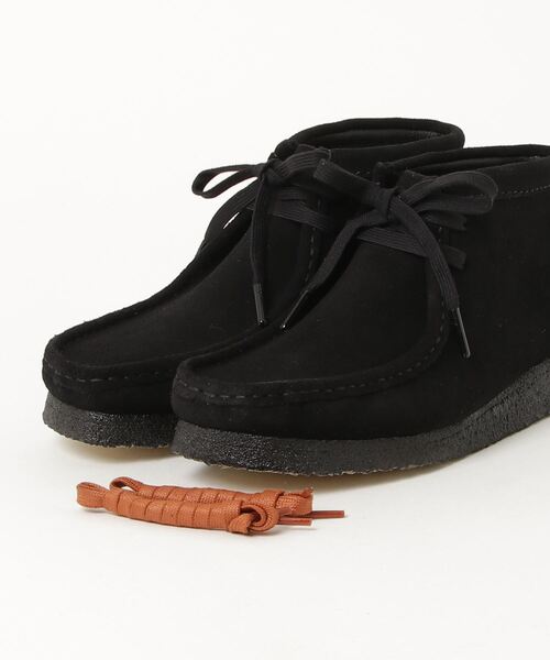 「Clarks Originals」 シューズ 5h ブラック レディース_画像4