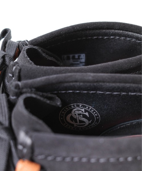 「Clarks Originals」 シューズ 5h ブラック レディース_画像6